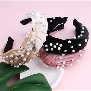 Pearled headband